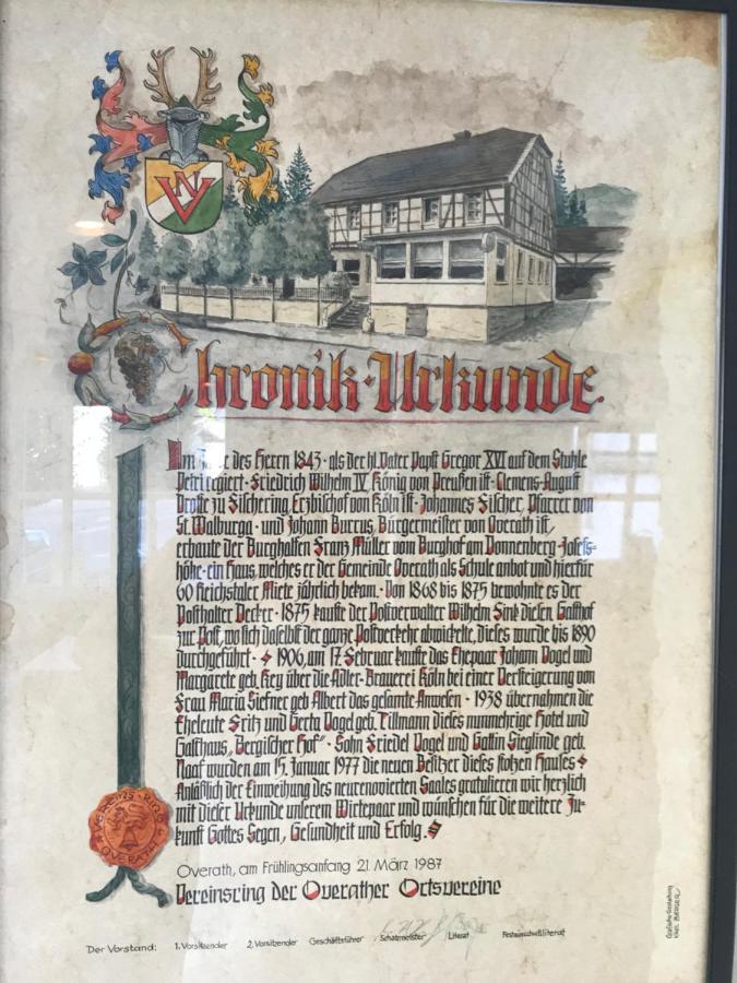 Bergischer Hof Overath Zewnętrze zdjęcie